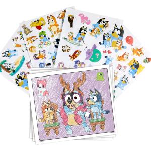 CRAYOLA - ALBUM COLOR & STICKER BLUEY 04-2664