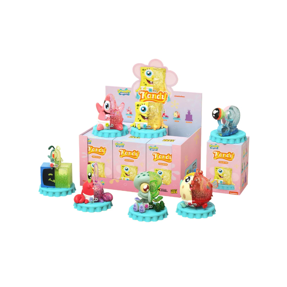 MIGHTY JAXX KANDY X SPONGEBOB - SQUAREPANTS (SODA EDITION) BLIND BOX - D6