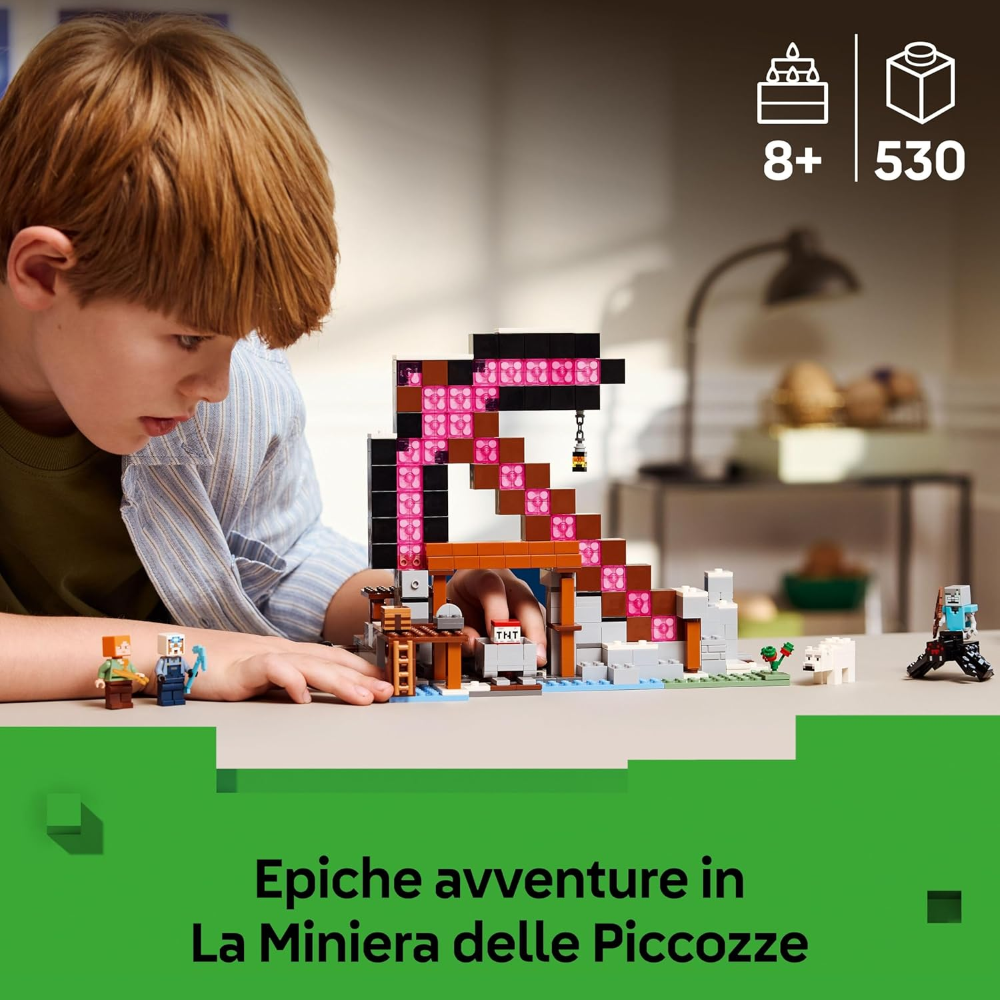 LEGO MINECRAFT - La miniera delle piccozze 21277