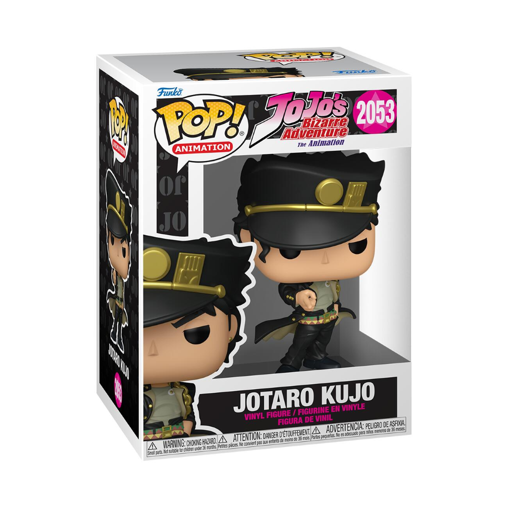 FUNKO POP JOJO'S BIZARRE ADVENTURES - VINYL FIGURE 2053 JOTARO KUJO 9CM - 88460