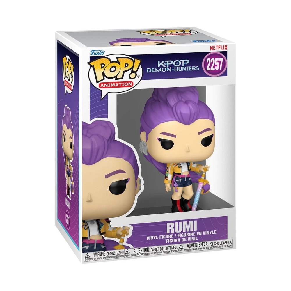 FUNKO POP K-POP DEMON HUNTERS - VINYL FIGURE 2257 RUMI 9CM 