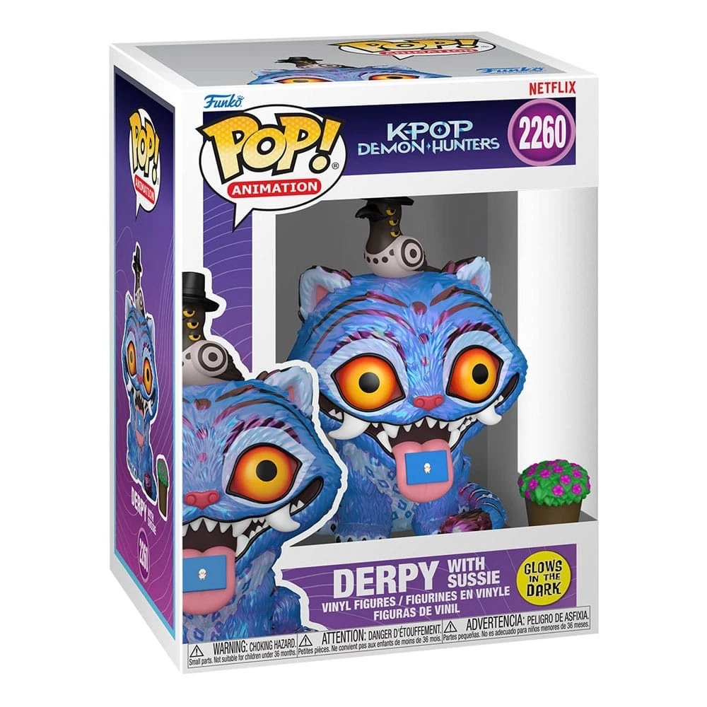 FUNKO POP K-POP DEMON HUNTERS - VINYL FIGURE 2260 DERPY WITH SUSSIE (GW) 9CM 