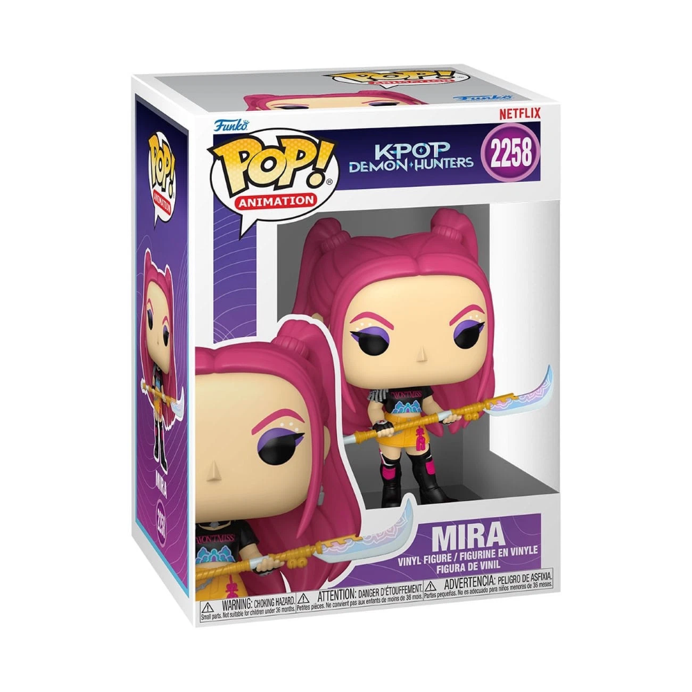 FUNKO POP K-POP DEMON HUNTERS - VINYL FIGURE 2258 MIRA 9CM 