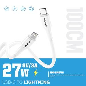 NEWTOP CU39 CAVO COLOR POP 100CM TYPE-C/LIGHTNING