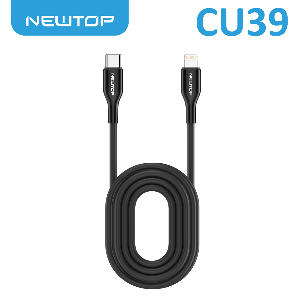 NEWTOP CU39 CAVO COLOR POP 100CM TYPE-C/LIGHTNING