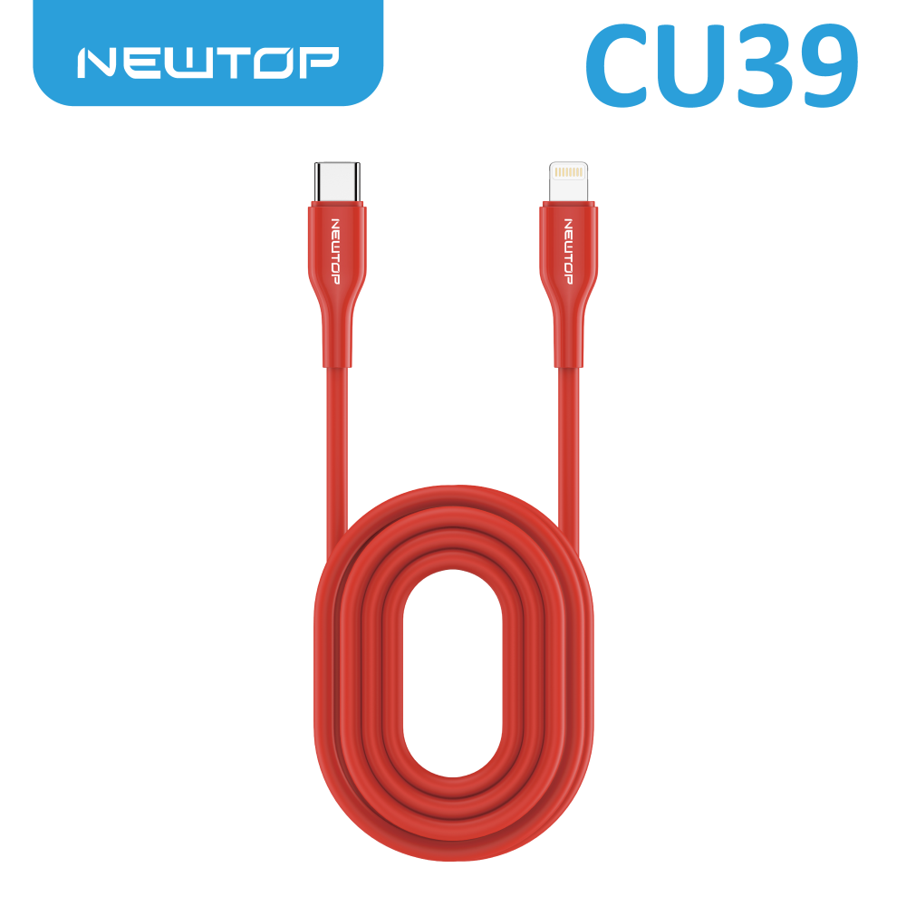 NEWTOP CU39 CAVO COLOR POP 100CM TYPE-C/LIGHTNING