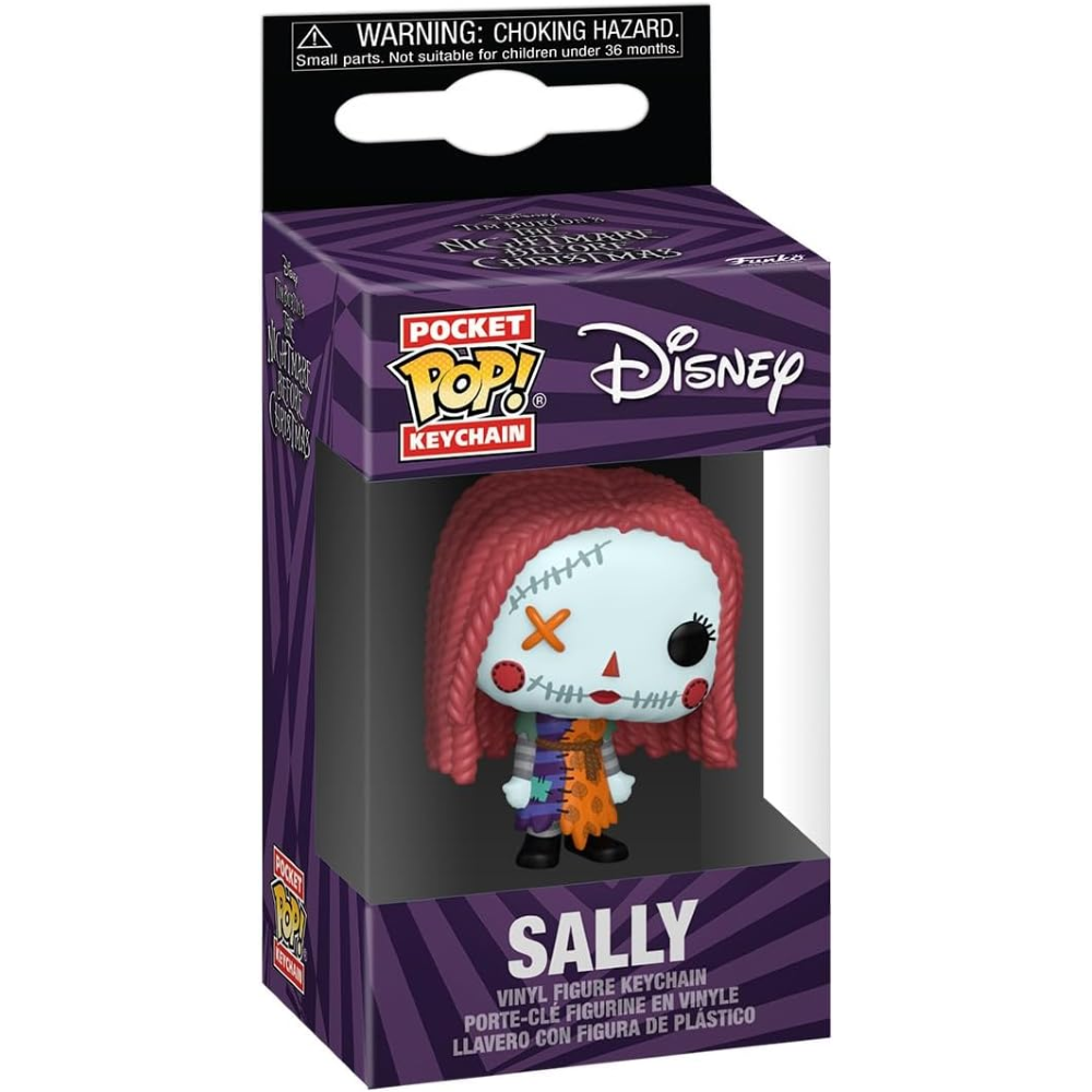 FUNKO POP KEYCHAIN NIGHTMARE BEFORE CHRISTMAS - VINYL FIGURE SALLY (PATCHWORK) 4CM 