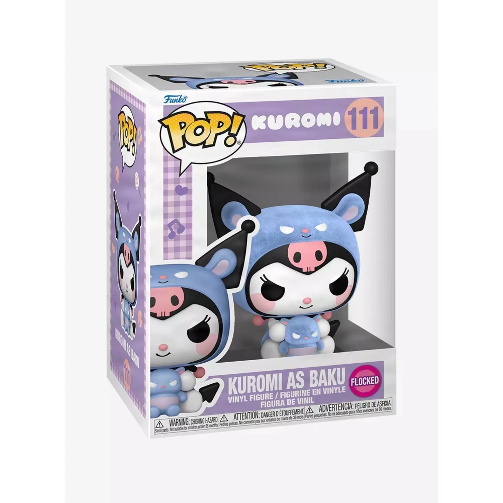 FUNKO POP HELLO KITTY S8 - POP FUNKO VINYL FIGURE 111 KUROMI AS BAKU 9CM (FLC) 