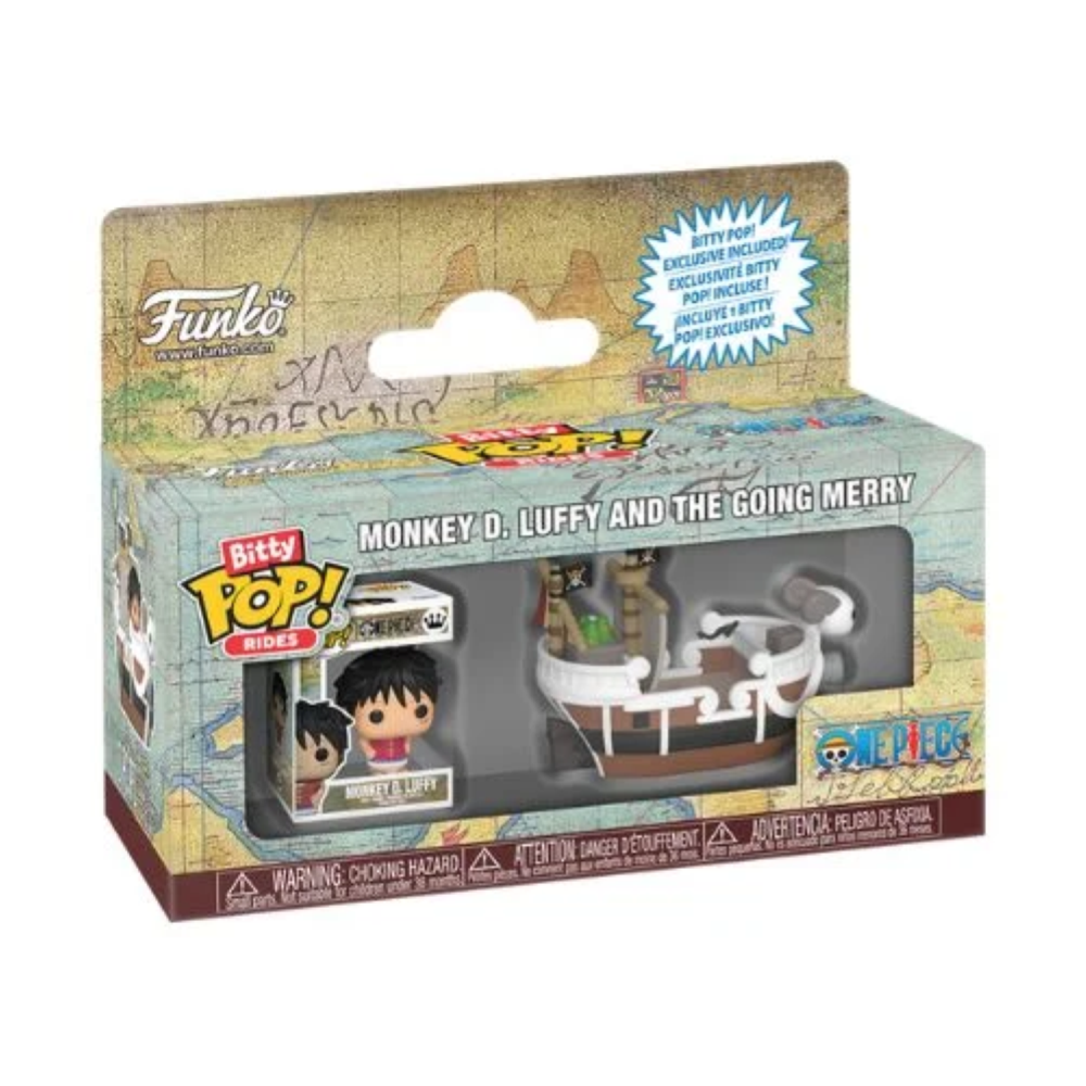 FUNKO POP 90112 - ONE PIECE - POP FUNKO BITTY RIDE VINYL FIGURE - GOING MERRY W/LUFFY