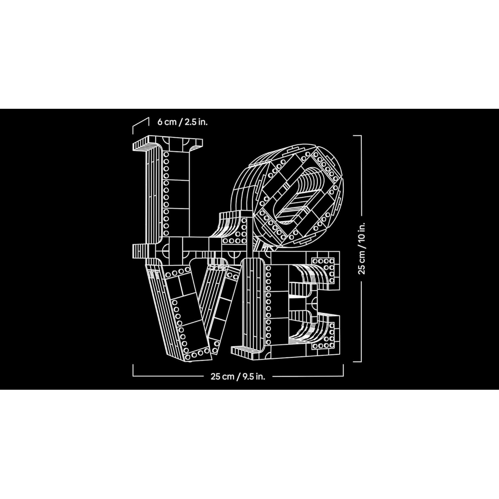 LEGO ART - LOVE 31214 