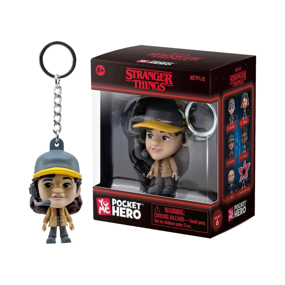 YuMe Window Box - Pocket Hero - Stranger Things - PDQ (12 Units) 5.5CM 15330