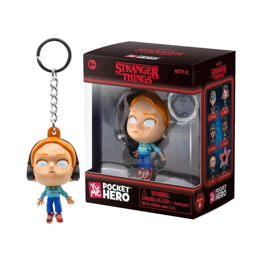 YuMe Window Box - Pocket Hero - Stranger Things - PDQ (12 Units) 5.5CM 15330