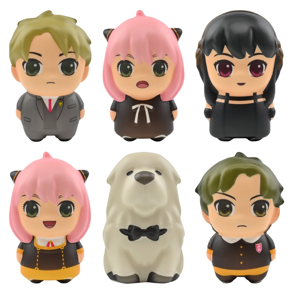 YuMe Blind Bag - Spy x Family Squish Hero - PDQ (12 Units) 11521