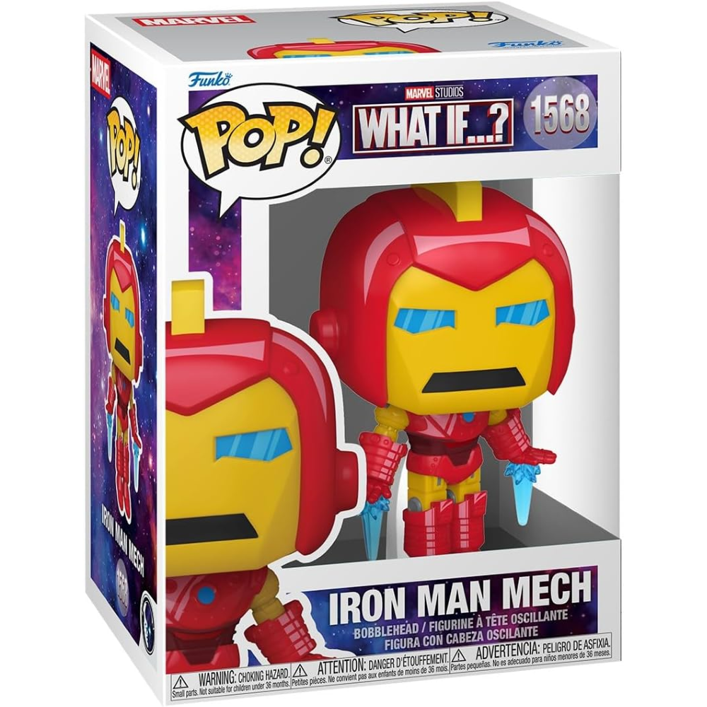 FUNKO POP MARVEL: WHAT IF...? - VINYL FIGURE 1568 IRON MAN MECH 9CM