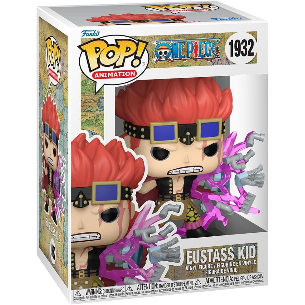 FUNKO POP ONE PIECE - VINYL FIGURE 1932 EUSTASS KID W/AWAKENING 9CM 