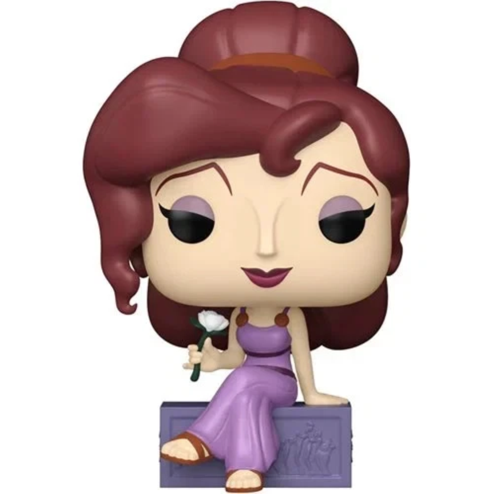 FUNKO POP DISNEY - HERCULES 25TH ANNIVERSARY - VINYL FIGURE 1667 MEG WITH FLOWER 9CM
