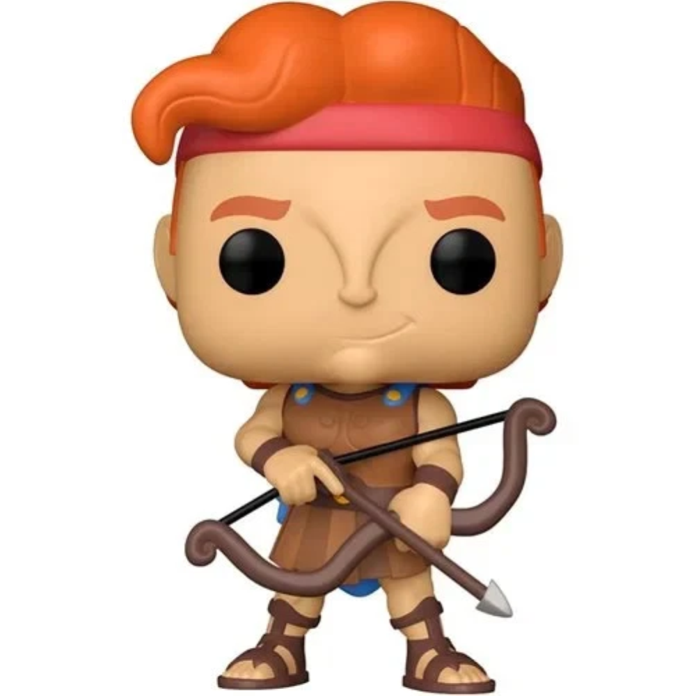 FUNKO POP DISNEY - HERCULES 25TH ANNIVERSARY - VINYL FIGURE 1666 HERCULES WITH BOW 9CM 