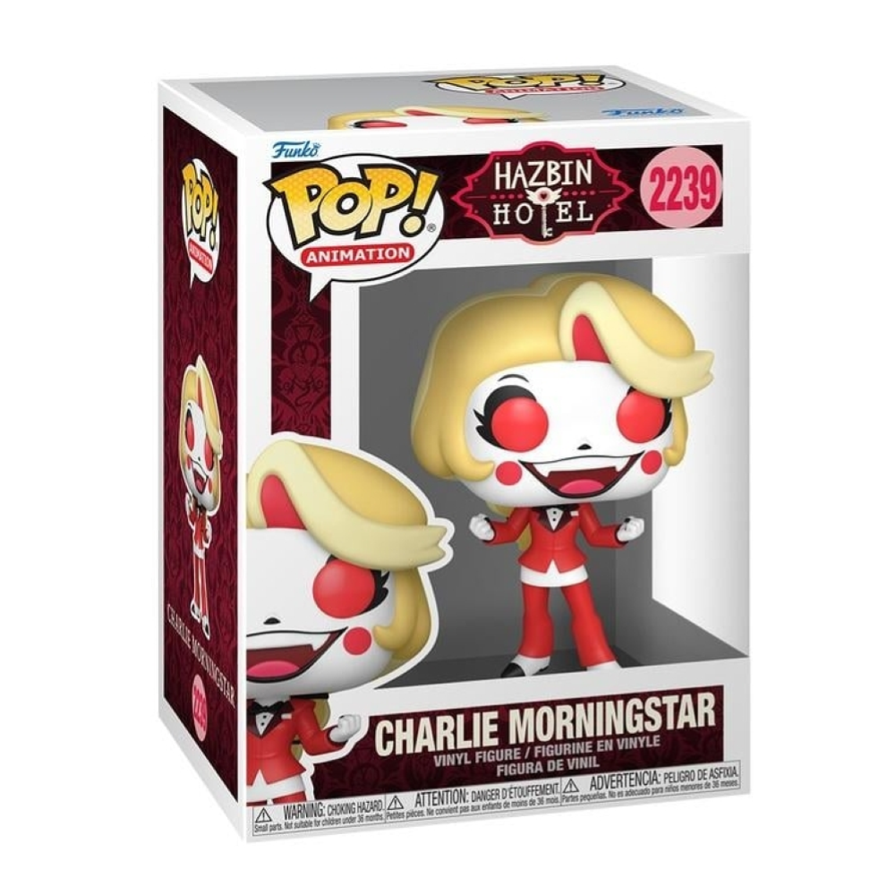 FUNKO POP HAZBIN HOTEL - VINYL FIGURE 2239 CHARLIE MORNINGSTAR 9CM COC 