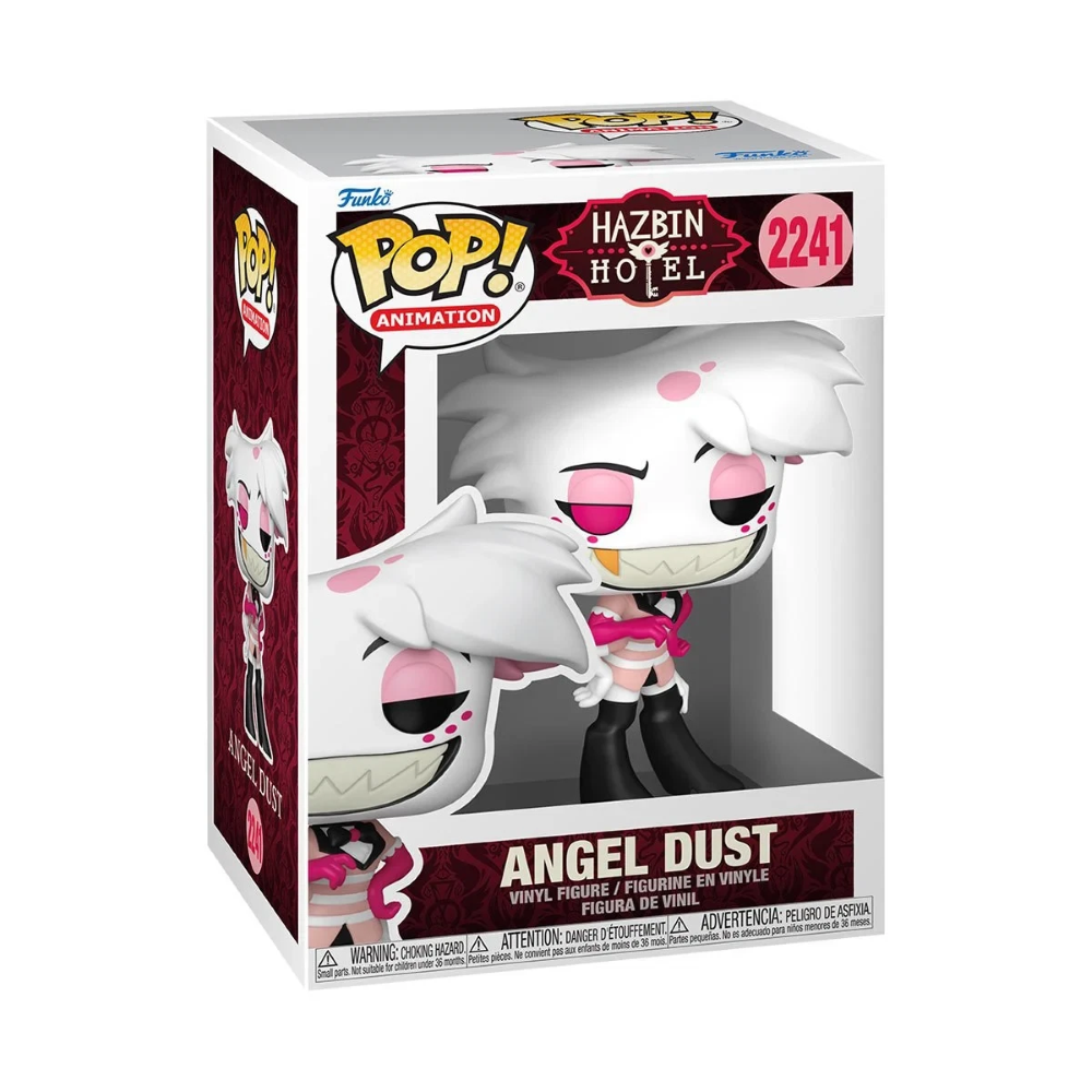 FUNKO POP HAZBIN HOTEL - VINYL FIGURE 2241 ANGEL DUST 9CM 