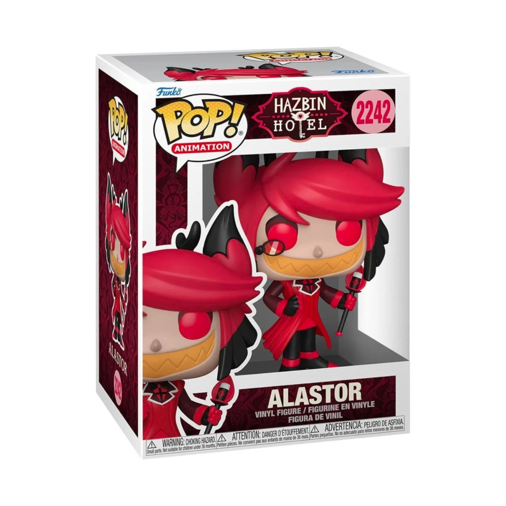 FUNKO POP HAZBIN HOTEL - VINYL FIGURE 2242 ALASTOR 9CM COC 