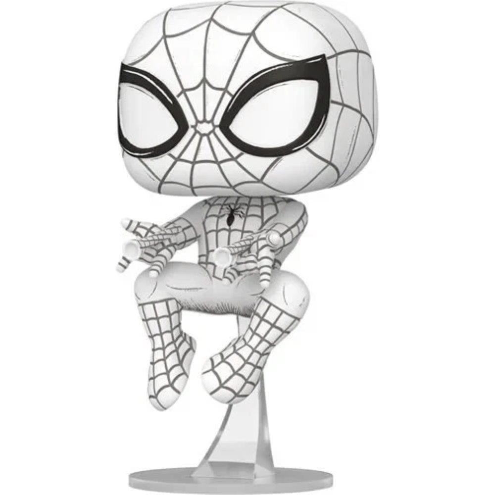 FUNKO POP MARVEL - VINYL FIGURE 1574 SPIDER-MAN (SKETCHED) 9CM 