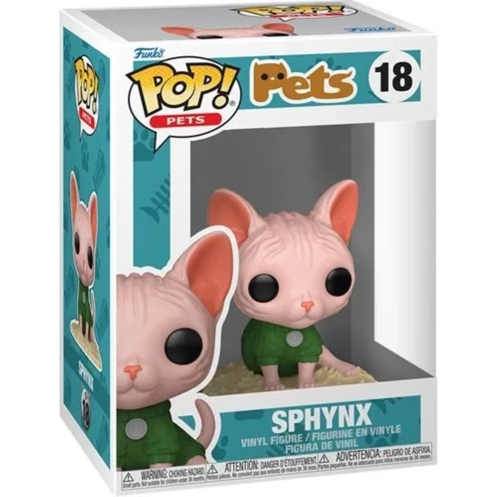 FUNKO POP PETS S3 - VINYL FIGURE 18 SPHINX CAT 9CM  