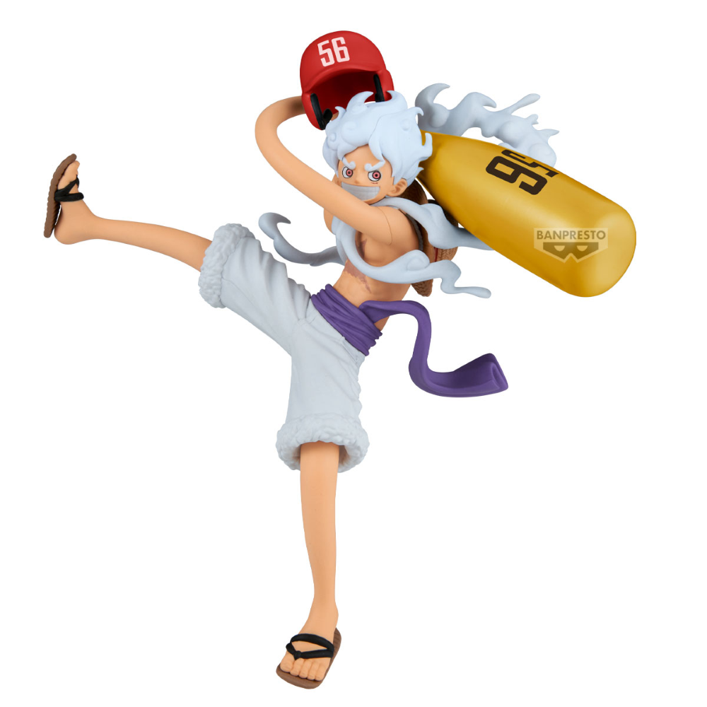 BANPRESTO 71188 - ONE PIECE - BATTLE RECORD COLLECTION - MONKEY D.LUFFY GEAR5 - STATUA 17CM 