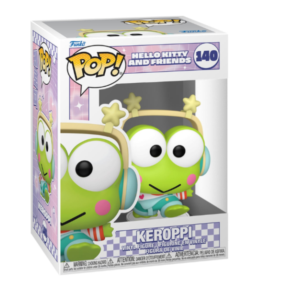 FUNKO POP HELLO KITTY S8 - VINYL FIGURE 140 KEROPPI (K-POP) 9CM 