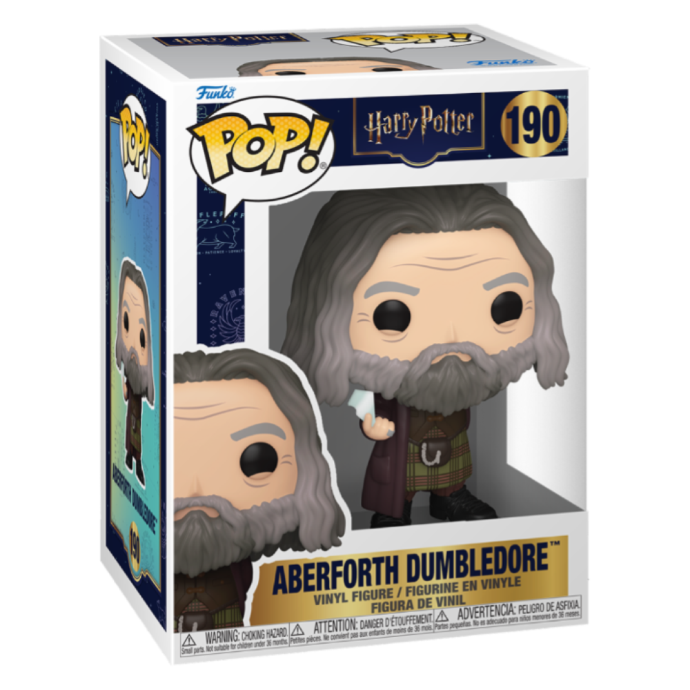 FUNKO POP HARRY POTTER S20 - VINYL FIGURE 190 ABERFORTH DUMBLEDORE 9CM 
