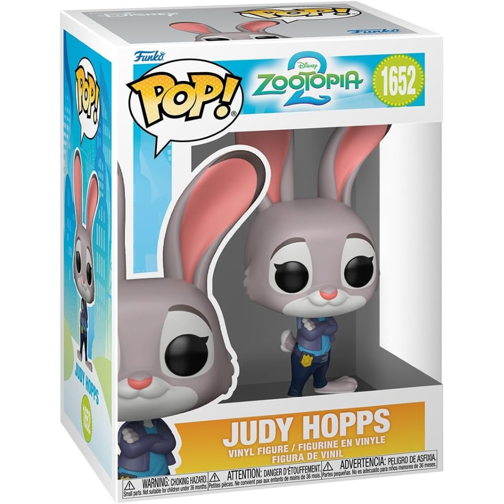 FUNKO POP ZOOTOPIA 2 - VINYL FIGURE 1652 JUDY HOPPS 9CM - 86634