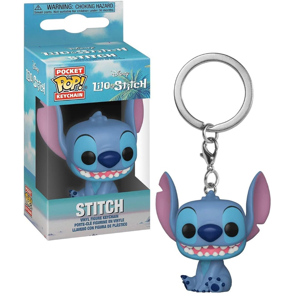 FUNKO POP KEYCHAIN DISNEY: LILO & STITCH - VINYL FIGURE STITCH 4CM