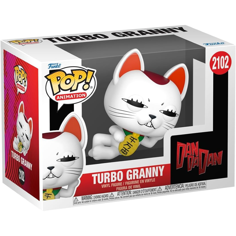 FUNKO POP DANDADAN - VINYL FIGURE 2102 TURBOGRANNYCAT 9CM 