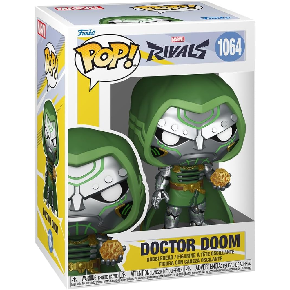 FUNKO POP MARVEL: RIVALS - VINYL FIGURE 1064 DOCTOR DOOM 9CM 