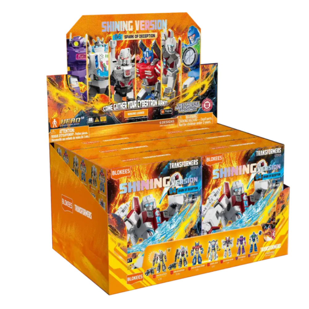 Blokees - Transformers Blind Box - Shining version 04 - 71124 Spark of Deception 12CM 