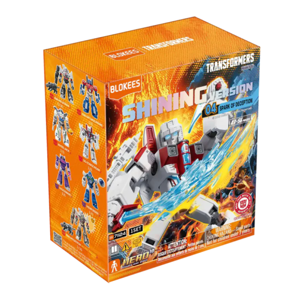 Blokees - Transformers Blind Box - Shining version 04 - 71124 Spark of Deception 12CM 