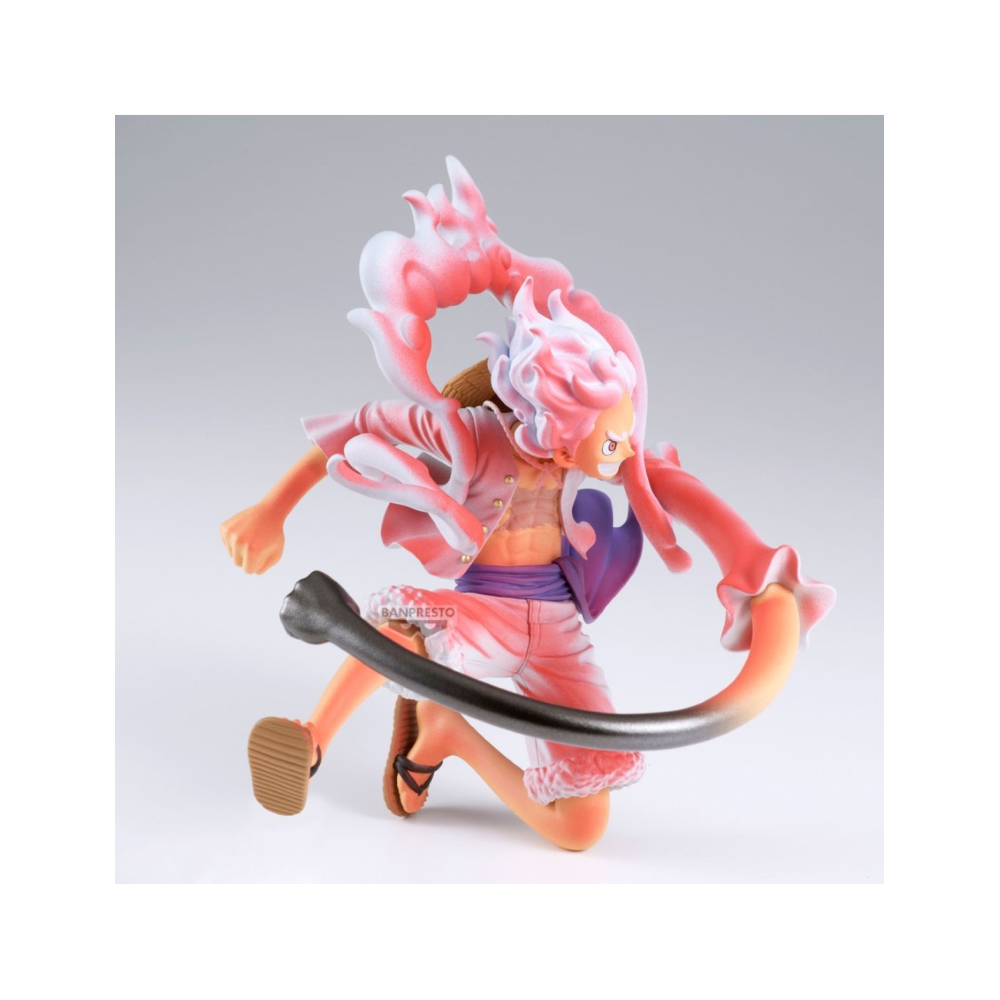 BANPRESTO 69660 - ONE PIECE - BATTLE RECORD COLLECTION - MONKEY D. LUFFY GEAR5 - STATUA 13CM 