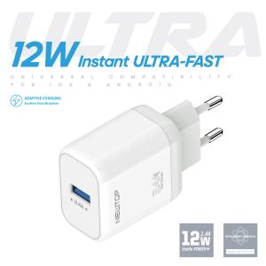 NEWTOP CM72 CARICATORE DA MURO 1USB 12W 2.4A