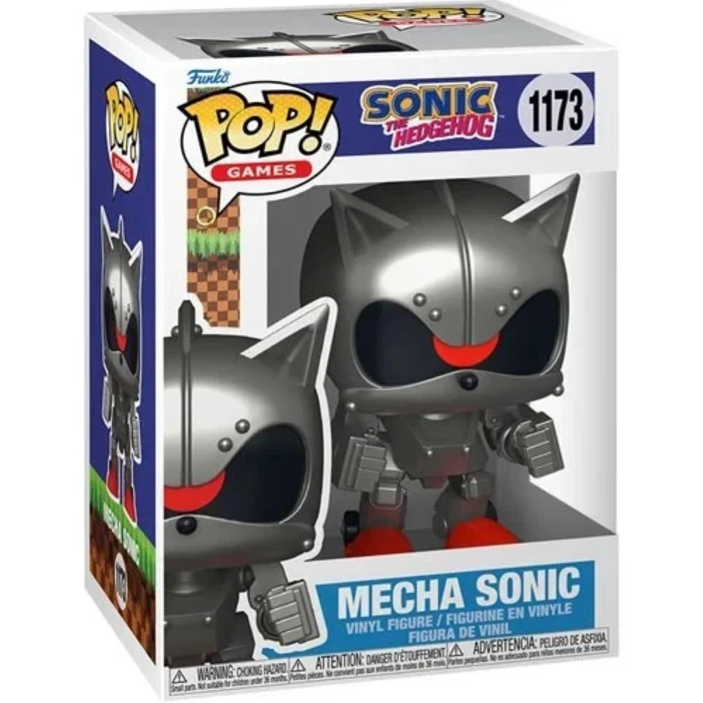 FUNKO POP SONIC THE HEDGEHOG S10 - VINYL FIGURE 1173 MECHA SONIC 9CM 