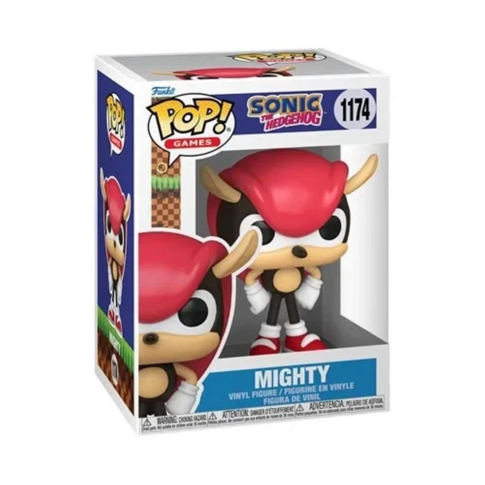 FUNKO POP SONIC THE HEDGEHOG S10 - VINYL FIGURE 1174  MIGHTY 9CM 