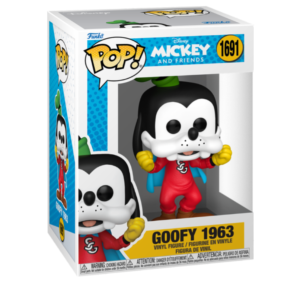 FUNKO POP GOOFY THROUGH THE AGES - VINYL FIGURE 1691 GOOFY 1963 9CM 