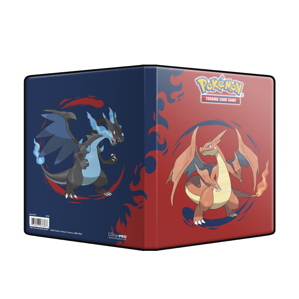 ULTRA PRO - POKEMON 16736 - Album 12 Pag. 4 tasche - MEGA CHARIZARD X & Y 