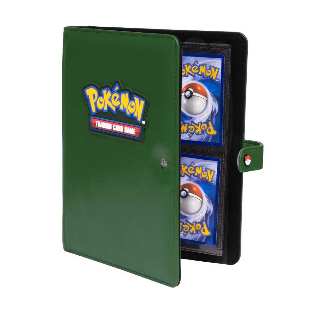 ULTRA-PRO - POKEMON - ALBUM 4 TASCHE PREMIUM SNAP BINDER - GREEN