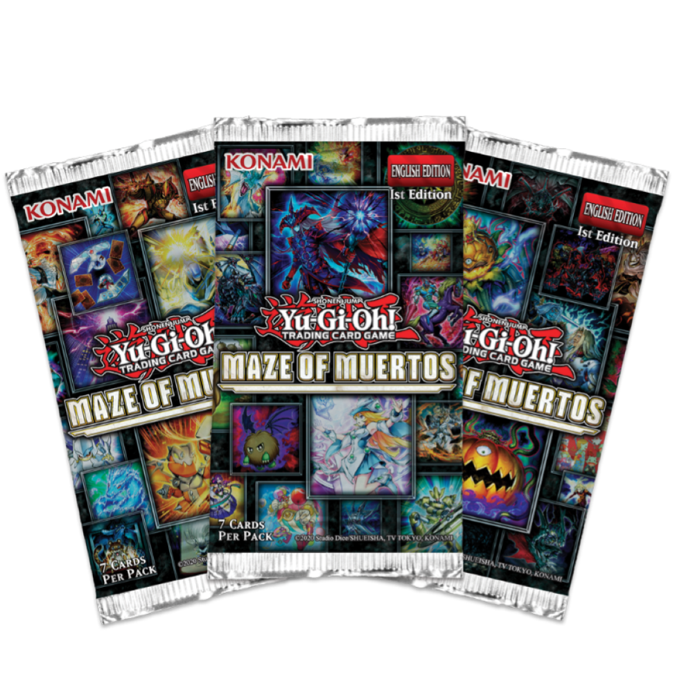 Yu-Gi-Oh! BUSTINA SINGOLA IN ESP. 24 BUSTE - MAZE OF MUERTOS (IT) 