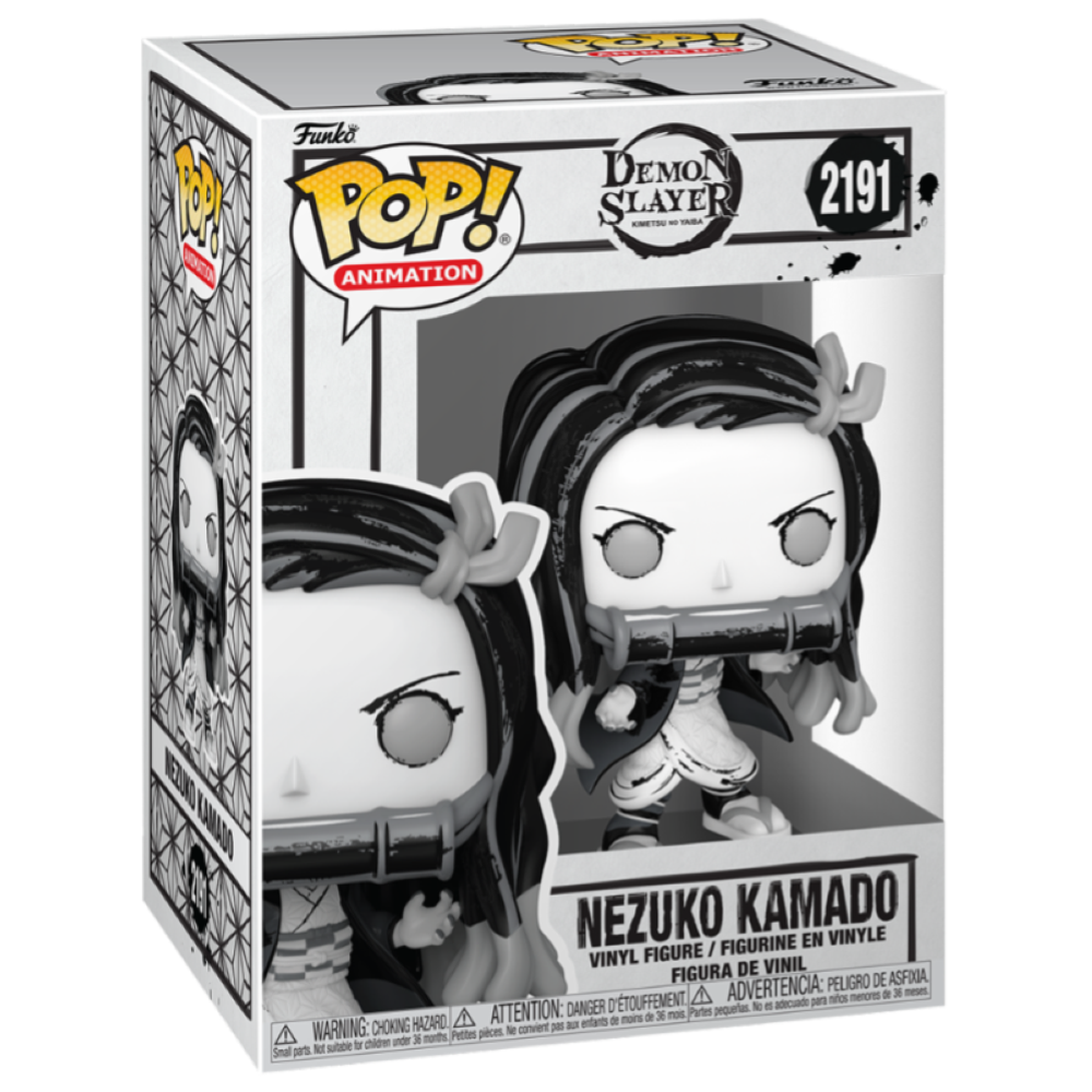 FUNKO POP DEMON SLAYER - VINYL FIGURE 2191 NEZUKO KAMADO (SUMI-INK) 9CM 