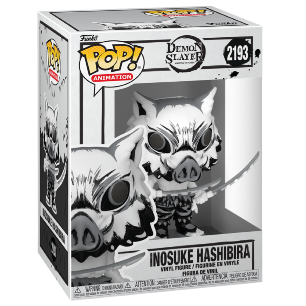 FUNKO POP DEMON SLAYER - VINYL FIGURE 2193 INOSUKE HASHIBIRA (SUMI-INK) 9CM 