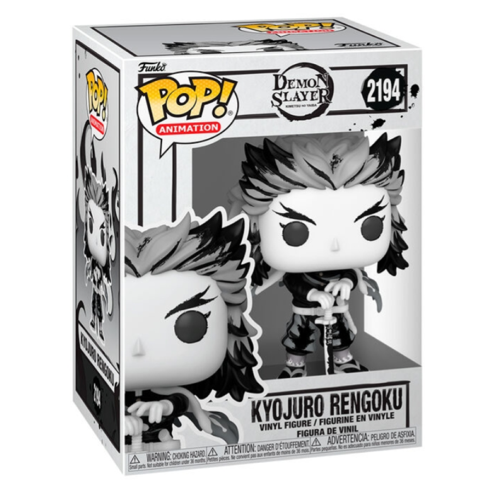 FUNKO POP DEMON SLAYER - VINYL FIGURE 2194 KYOJURO RENGOKU (SUMI-INK) 9CM 