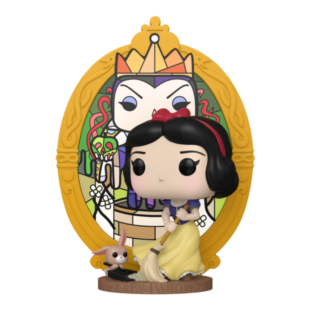 FUNKO POP DISNEY PRINCESS - STAINED GLASS S1 - VINYL FIGURE DELUXE 1694 SNOW WHITE (GLASS) 15CM