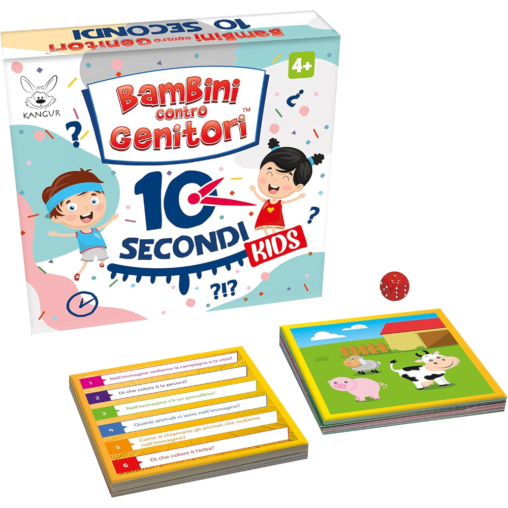 ASMODEE - Bambini contro Genitori: 10 Secondi Kids 