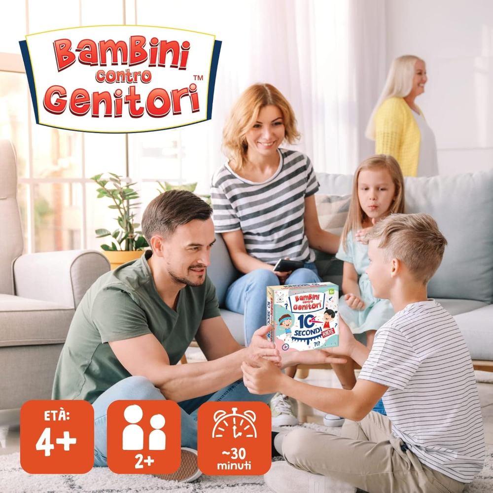 ASMODEE - Bambini contro Genitori: 10 Secondi Kids 