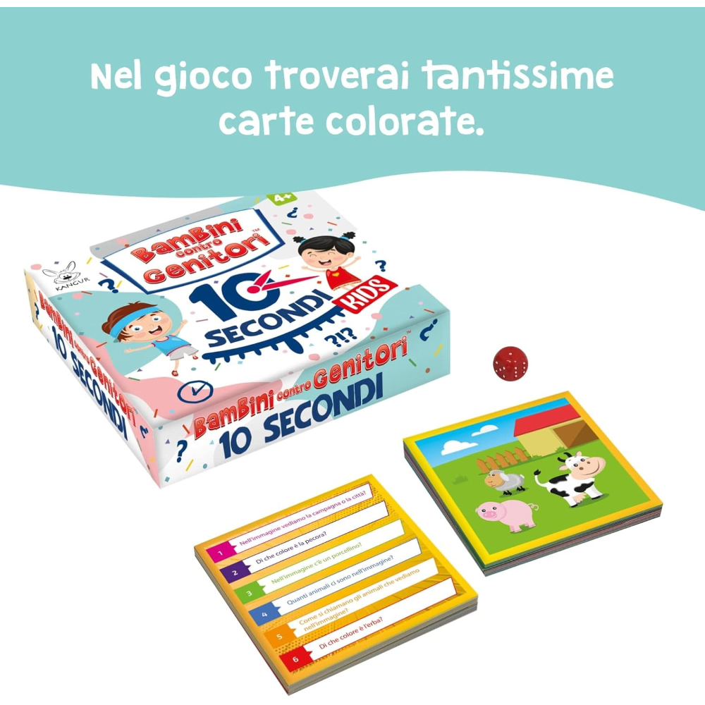 ASMODEE - Bambini contro Genitori: 10 Secondi Kids 